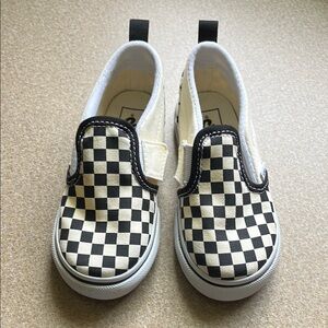 Vans Toddler Checkered Slip-On Shoes